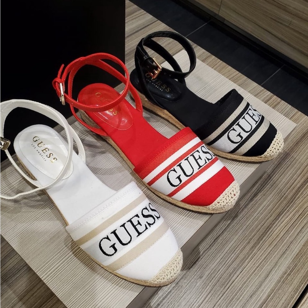 ISO-IN SEARCH OF guess espadrilles sandals SIZE 5!!!!